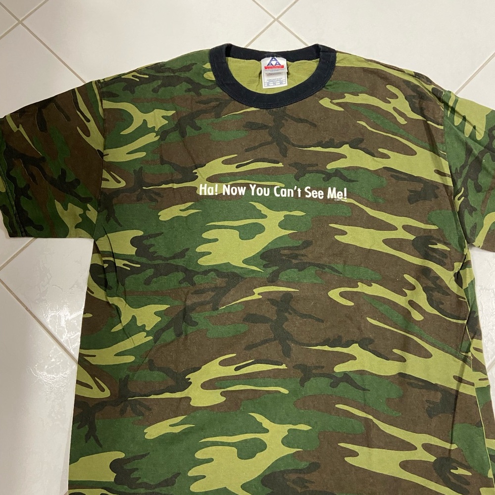 Alstyle Apparel & Activewear Camouflage T-Shirt